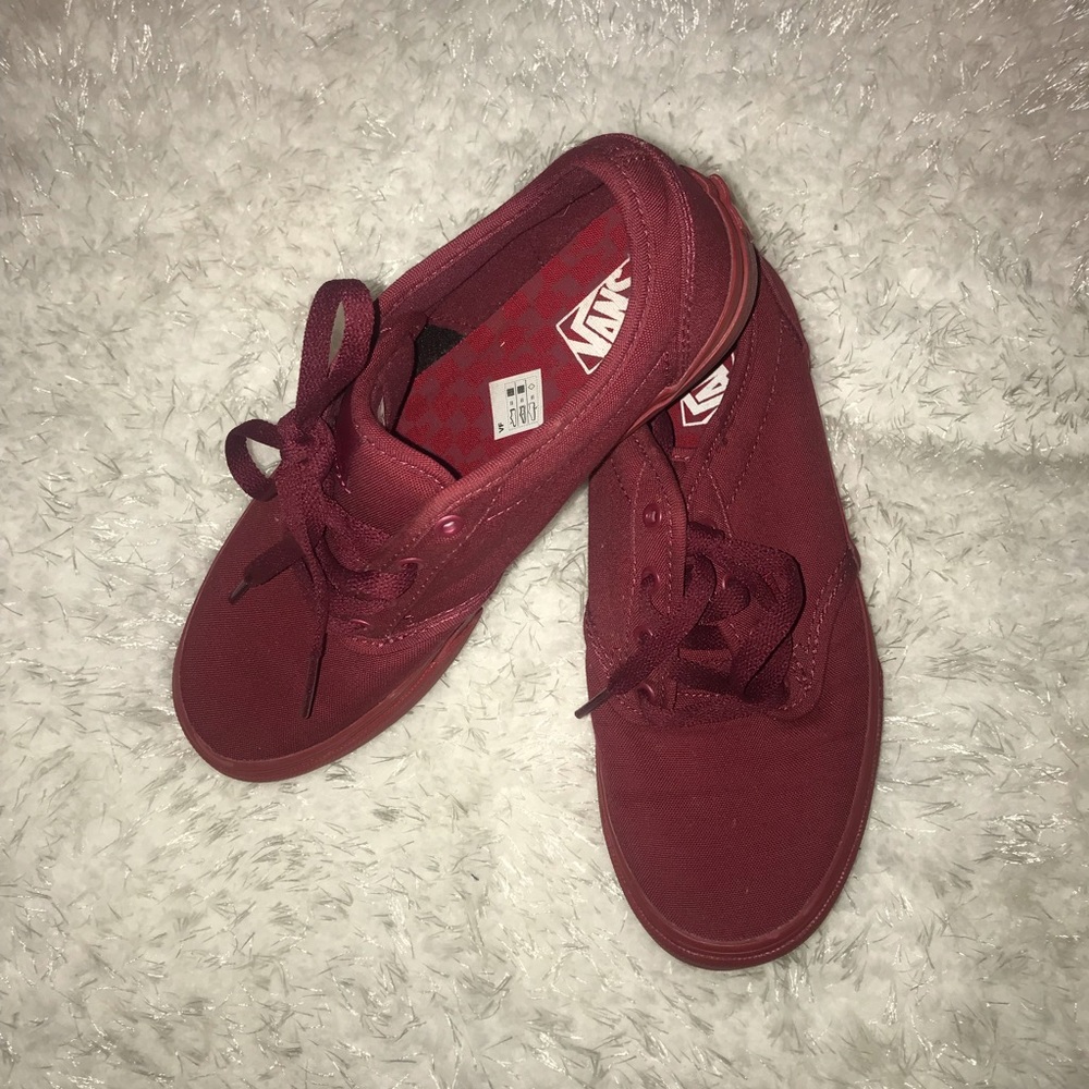 All Red Vans
